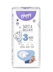 BELLA HAPPY Baby Midi pañales desechables 5-9 kg 50uds