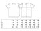 T-shirt för flickor tunn TRYCK KR Outlast® - jordgubbsblommor