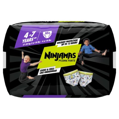 NINJAMAS Spodnie od piżamy Statki kosmiczne, 10 szt., 7 lat, 17kg-30kg