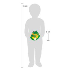 small foot Jeu d'adresse en bois grenouille d'équilibre