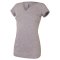 T-shirt da donna KR sottile Outlast® - mélange grigio