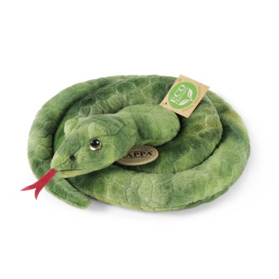 Rappa Plišana zmija zelena 90 cm ECO-FRIENDLY