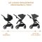 KINDERKRAFT SELECT Sportkinderwagen Yoxi Moonlight Grey