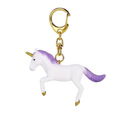 Mojo Porte-clés Licorne au galop violet