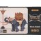 RoboTime Puzzle 3D de madeira Elefante de combate