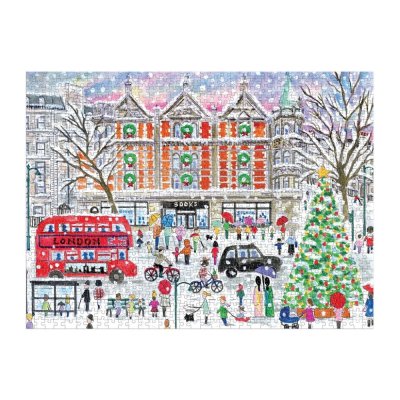 Puzzle Galison Natal em Londres 1000 peças