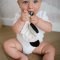 BABYONO Zabawka przytulanka Panda Polly 3m+