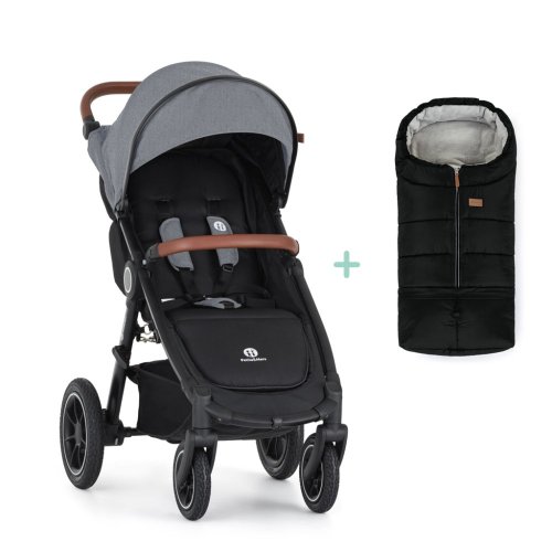 PETITE&MARS Stroller Street2 Air Oak Ultimate Grey + PETITE&MARS Jibot τσάντα ΔΩΡΕΑΝ