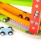 Bigjigs Toys Drvena staza za auto utrke