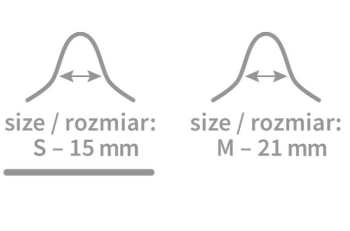 BABYONO Szilikon mellbimbóvédő S