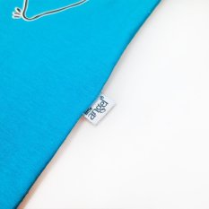 Overall dünn kurz Outlast® - Azurblau