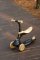 QPLAY Sema Evo Scooter/Balance Bike with LED Lights Khaki, ages 1-6 years, up to 50 kg