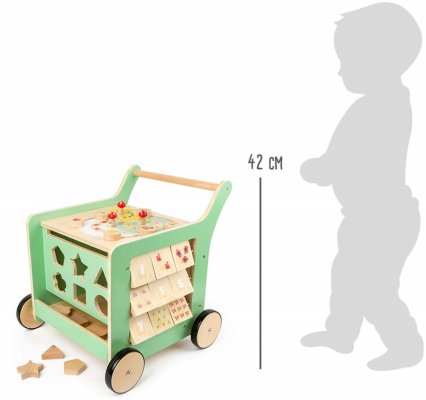 small foot Chodzik duży sześcian motoryczny Movere