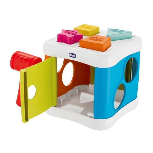 CHICCO Play cube Sort&Beat 2in1, 6m+