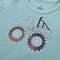 T-shirt sottile manica corta con immagine Outlast® - lichene scuro-auto