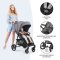 KINDERKRAFT Sportkinderwagen Grande Plus Grau