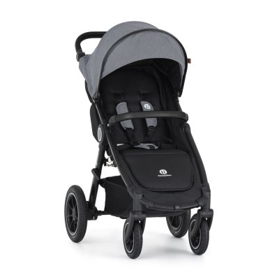 PETITE&MARS Kinderwagen Street2 Air Zwart Ultiem Grijs