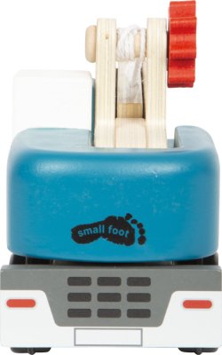 small foot Żuraw towarowy z paletą