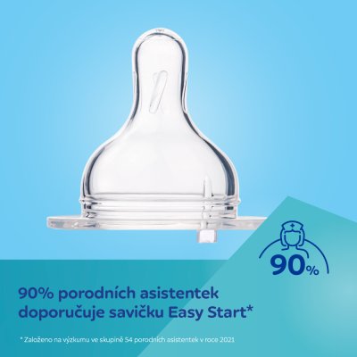 CANPOL BABIES Anti-Kolik-Flasche mit leuchtenden Griffen EasyStart Sleepy Koala 240 ml blau