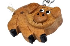 2Kids Toys Fa kulcstartó nagy Disznó