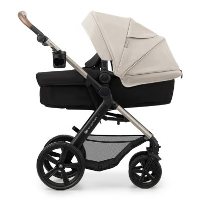 KINDERKRAFT Kombikinderwagen Moov 2 3in1 Moonlight Grey - Schaumstoffräder