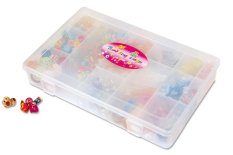small foot Set skleněných a keramických šperků v boxu