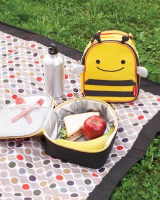 Mochila SKIP HOP Zoo com trela de segurança Bee 1 ano +