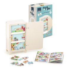 Vilac Magnetspiel aus Holz Ordnung muss sein! Kühlschrank