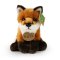 Rappa Renard en peluche assis 18 cm ECO-FRIENDLY
