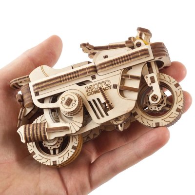Ugears Puzzle 3D en bois, scooter pliable