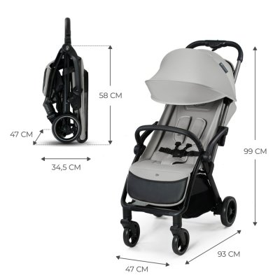 KINDERKRAFT Sportwagen Apino Dove grey