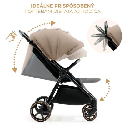 KINDERKRAFT SELECT Sportkinderwagen Mitzy Linen Beige