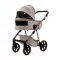 ADAMEX Kombikinderwagen Delta Natura Vanilla