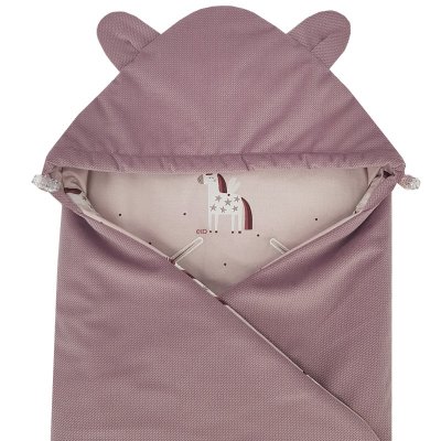 EKO Fußsack Wickel für Autositz VELVET Unicorn 110x100 cm