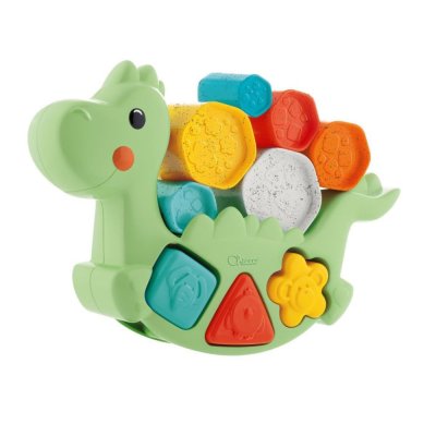 CHICCO Wkładana zabawka 2 w 1 Dino Eco+ 12m+