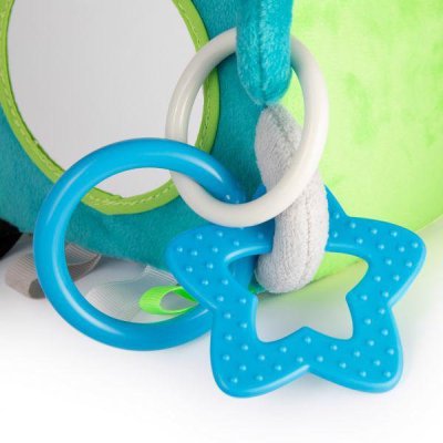 CANPOL BABIES Peluche cube sensoriel Ours gris