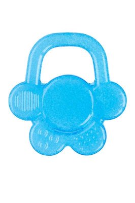 BABYONO Teether viilentävä kukka sininen