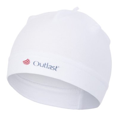 Outlast® dunne kinderpet - wit