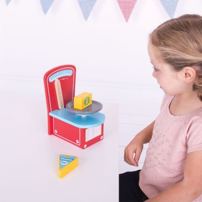 Bigjigs Toys Küchenwaage aus Holz
