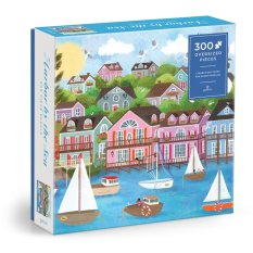 Galison Puzzel Haven bij de zee Joy Laforme 300 stukjes