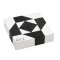 Detoa Knobelspiel Tangram schwarz-weiß