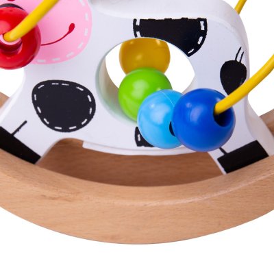 Bigjigs Baby Motorik Labyrinth Schaukel Kuh