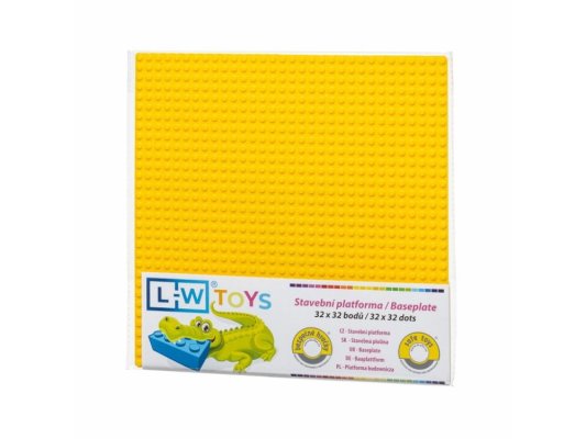 L-W Toys Base Plate 32x32 Yellow