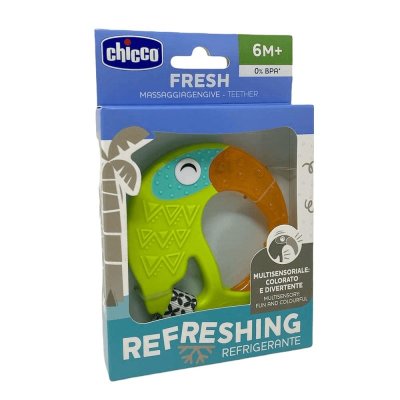 CHICCO Fresh Tukan multisensorisk bitring 6m+