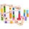 Bigjigs Toys Pista de Bolas de Madeira Colorida