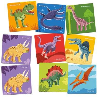 Magellan Duże Pexeso Dinozaury