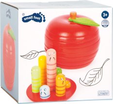 small foot Apfel-Puzzle mit Würmern