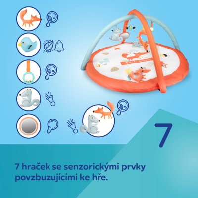 CANPOL BABIES Deka edukatívne hracie FOX