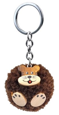 2Kids Toys Drewniany breloczek pompon Tygrys