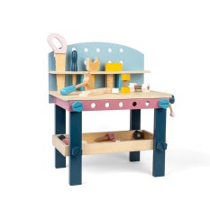 Bigjigs Toys Kinder Werkbank mit Werkzeug